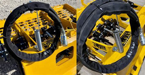 skid steer hydraulic hose holder|skid steer hose saver.